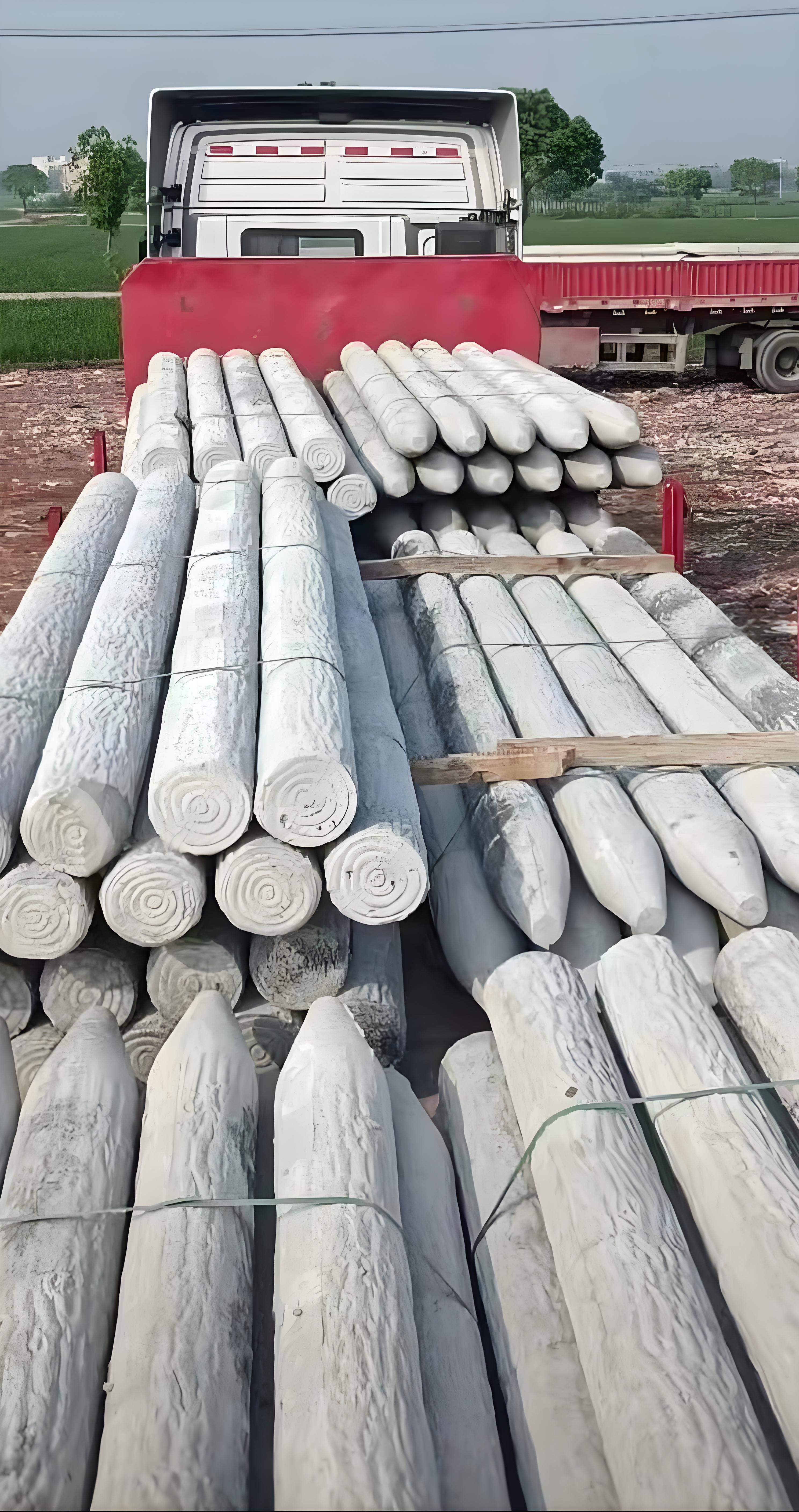 水泥樁廠家泓樺錦嘉-打仿木樁的施工流程是什么？