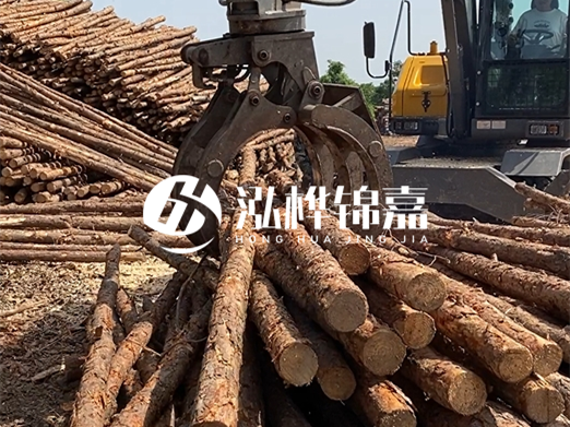 松木樁廠家泓樺錦嘉-打松木樁時(shí)遇到堅(jiān)硬土層怎么解決？